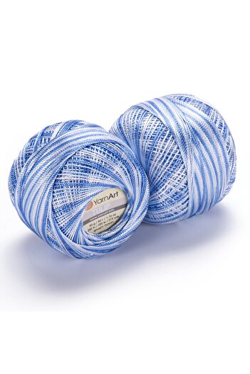 Yarnart Tulip - Marbled, Sparkling Lace Rope Marbled-446