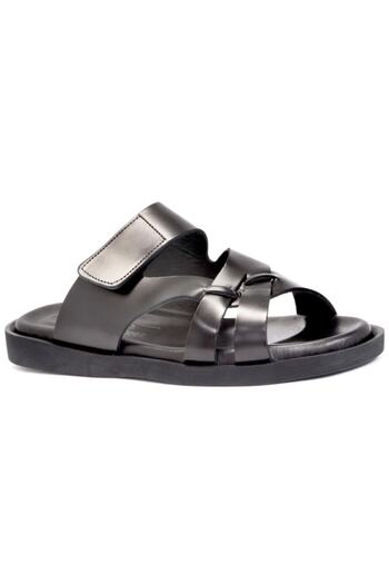 Gedikpaşalı Men's Black Slippers