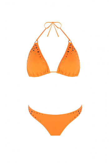ZEKİ Triangle Stone Bikini