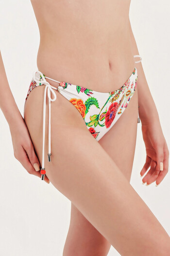 ZEKİ Stylish Bikini with Accessory Detail