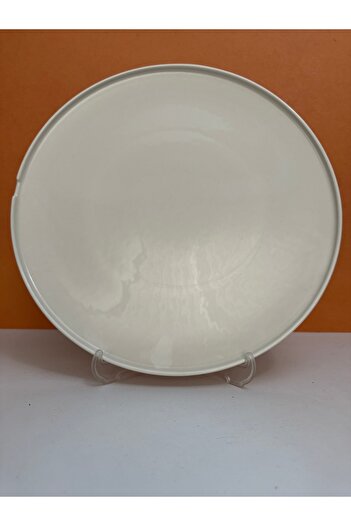 Kütahya Porselen Chef Taste Model 30 Cm Cream Pizza Plate Single