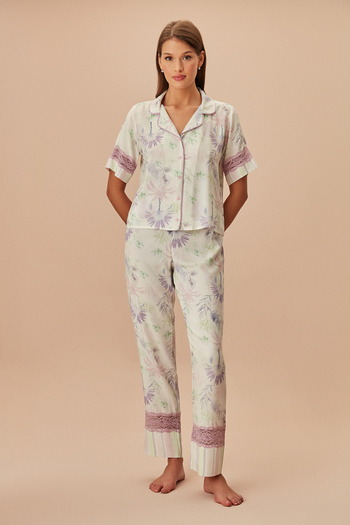 SUWEN Set de pijamale masculine Lagertha