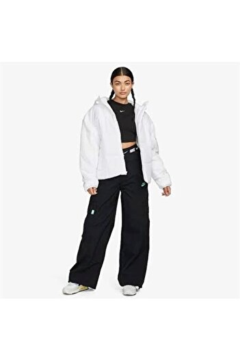 Nike Sportswear Therma-Fit Essentials Puffer Full-Zip Kadın Mont FB7672-100