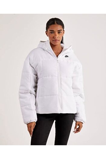 Nike Sportswear Therma-Fit Essentials Puffer Full-Zip Kadın Mont FB7672-100