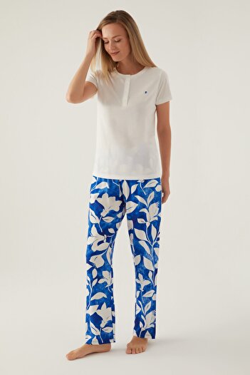 Pierre Cardin 8834 Arm Women's Short Sleeve Pajama Set