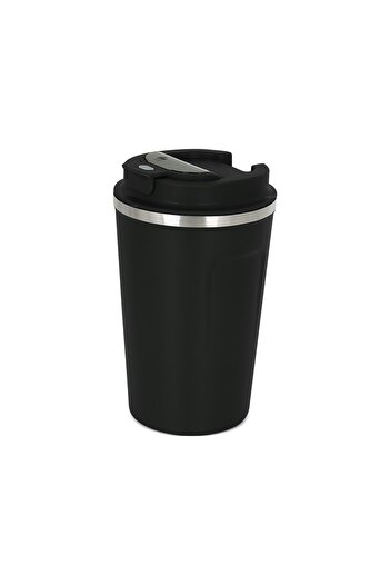 SEDEF SİLVER 380 mL Graduated Digital Thermos - Tea and Coffee Mug Cup Thermos