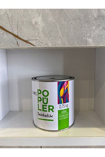 Polisan Popüler Sentetik Yağlı Boya 0,75 Kg