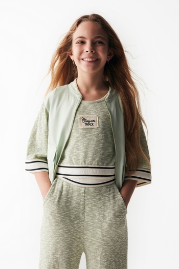 nk kids NK KIDS 56305 - Green Superstar Girls' Trousers