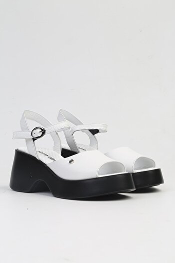 Pierre Cardin ® |   Pc-7203- 3968 White-Women's Heeled Shoes