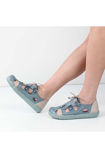 Celal Gültekin Pantofi de damă din denim albastru - 288 31104-20235