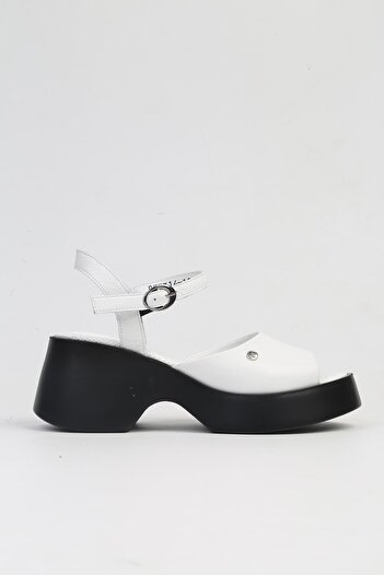 Pierre Cardin ® |   Pc-7203- 3968 White-Women's Heeled Shoes