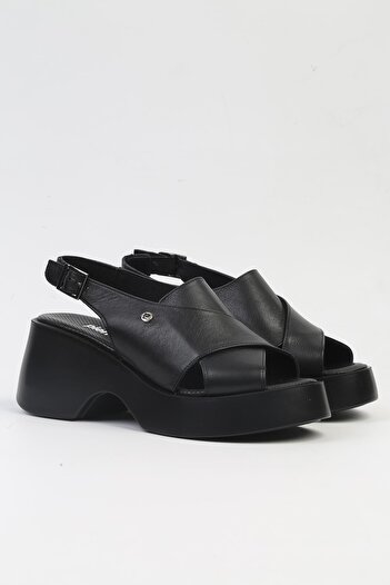 Pierre Cardin ® |   Pc-7201- 3968 Black-Women's Heeled Shoes