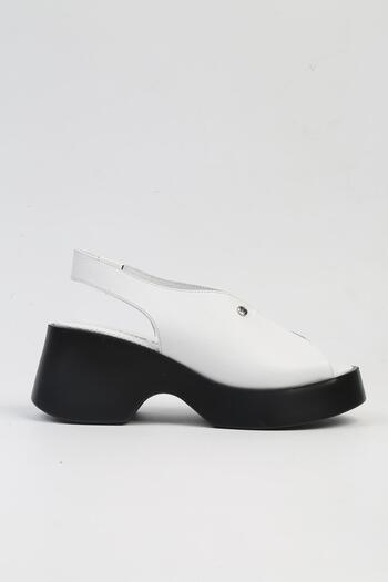 Pierre Cardin ® |   Pc-7200- 3968 White-Women's Heeled Shoes