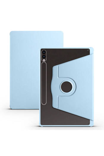 Alan Tech Galaxy Tab S9 Plus Blue Case - ALT Thermal, Compartment and Rotatable Stand Pen