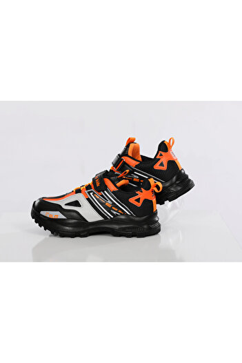 Almera Boys Comfortable Sole, Colorful, Easy To Wear With Velcro, Daily Walking And Sports Shoes