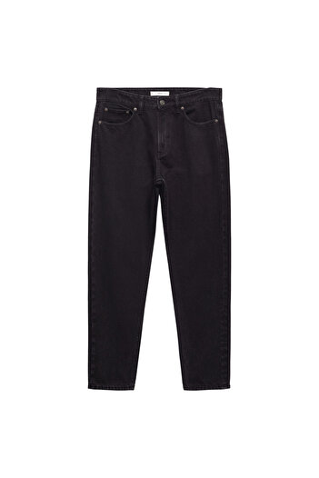 MANGO Man Siyah Denim Erkek Jeans 57024406