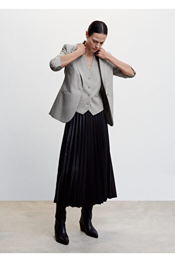 MANGO Black Women's Skirt47032003