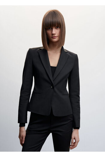 MANGO Black Women's Jacket47050259