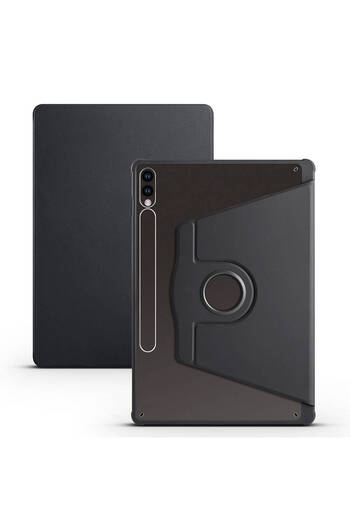 Alan Tech Galaxy Tab S9 Plus Black Case - ALT Thermal, Compartment and Rotatable Stand Pen