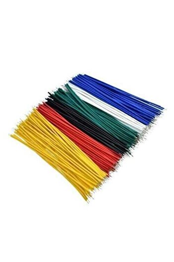 Motorobit 20cm Yeşil Jumper Kablo - 24AWG Atlama Kablosu
