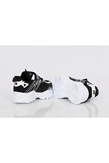 Almera Kids Boys Comfortable Sole, Colorful, Easy To Wear With Velcro, Daily Walking And Sports Shoes