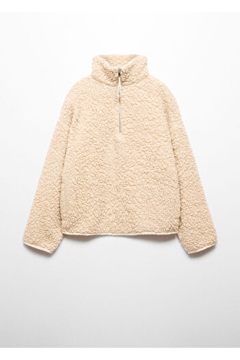 MANGO Woman Naturel Kadın Sweatshirt 57098273