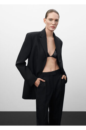 MANGO Woman Black Women's Blazer57059115