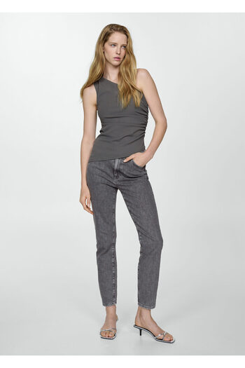 MANGO Woman Szürke női farmer - modell 67030674