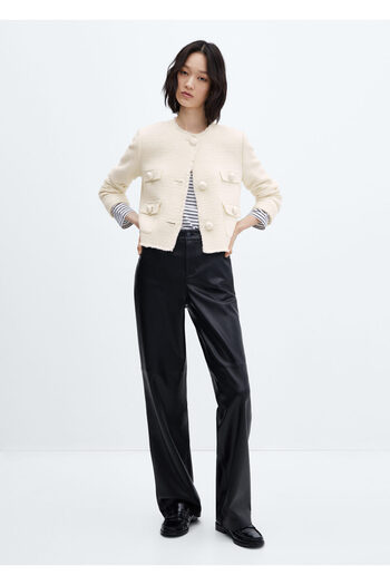 MANGO Woman Natural Women's Jacket57083817