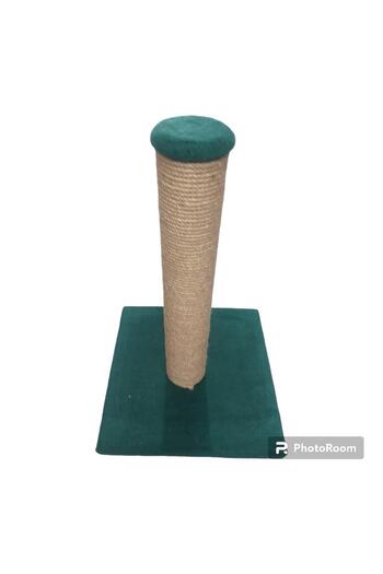 Glipet Scratching Board Square Base - Jute Rope - Gray 40 Cm
