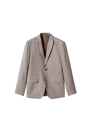 MANGO Man Bej Erkek Blazer 57000028