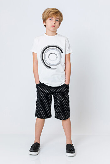 incity Boy's Straight Cut Diamond Shorts