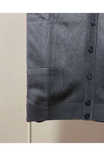 we are the best UYSALİDA Men's Thin Wool Knitwear Vest - Buttoned and Non-Pilling Özbarla