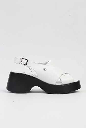 Pierre Cardin ® |   Pc-7201- 3968 White-Women's Heeled Shoes