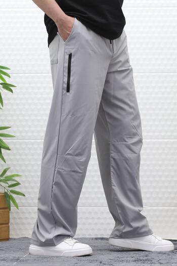 WAFRA Men's Baggy Trousers - Knee Detailed, Parachute Fabric