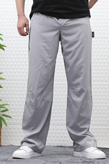 WAFRA Men's Baggy Trousers - Knee Detailed, Parachute Fabric