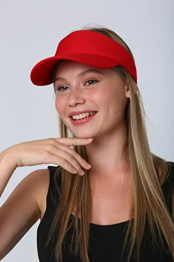 FRESCO SCARFS Unisex Tennis Visor - UV Protection Cotton Visor, Velcro Adjustable Back Hat