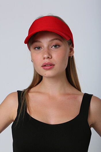 FRESCO SCARFS Unisex Tennis Visor - UV Protection Cotton Visor, Velcro Adjustable Back Hat