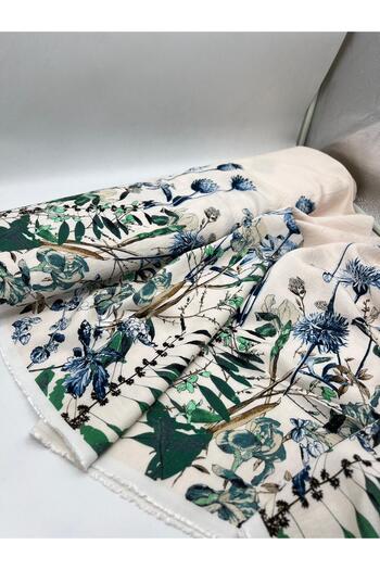 Kumaş Sevdası 145 cm Linen Eni - Double-Sided Watery Patterned Ayrobin Shirt Tunic, Etc Does Not Show Inside