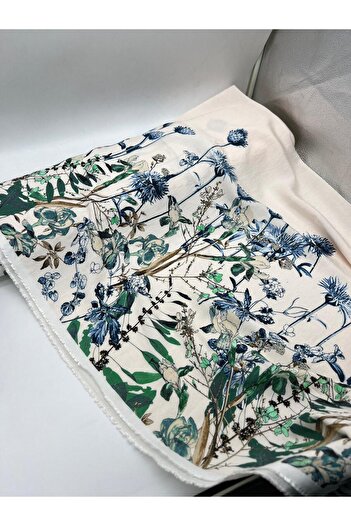 Kumaş Sevdası 145 cm Linen Eni - Double-Sided Watery Patterned Ayrobin Shirt Tunic, Etc Does Not Show Inside