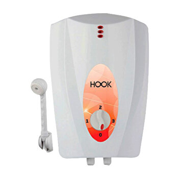 HOOK Hk 410 Elektrikli Ani Su Isıtıcı - Banyo Şofbeni 7000 Watt, 7 Emniyetli