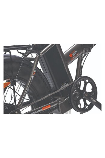 Corelli Voniq E Fat Bike Katlanır Elektirikli Bisiklet Siyah
