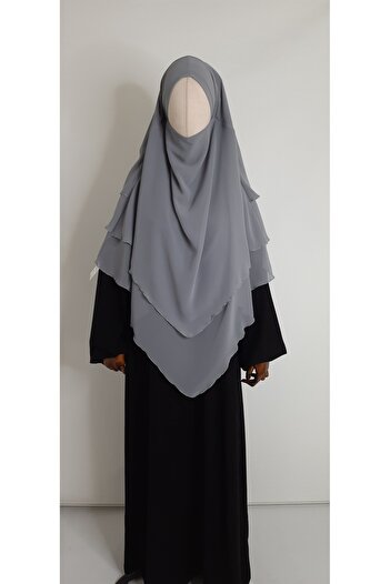 R&S modibone 3-Layer Gray Siphon Souffler - Medium Size Hijap