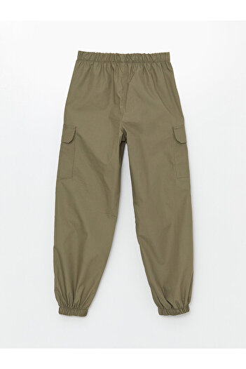 LC Waikiki Girl's - Cargo Jogger Pants with Elastic Waist