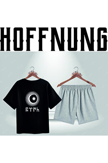 HOFFNUNG Full Shorts Turan Birlik Unisex Bottom Top Set