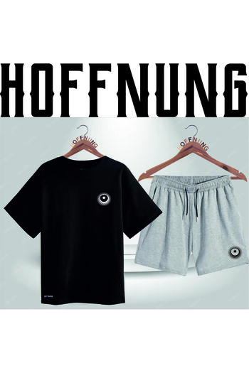 HOFFNUNG Full Shorts Turan Birlik Unisex Bottom Top Set