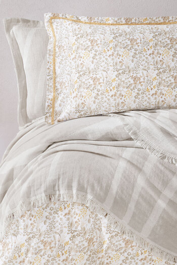 Yataş Lenzy Double Beige Duvet Cover Set - Bed Covered Dowry Set