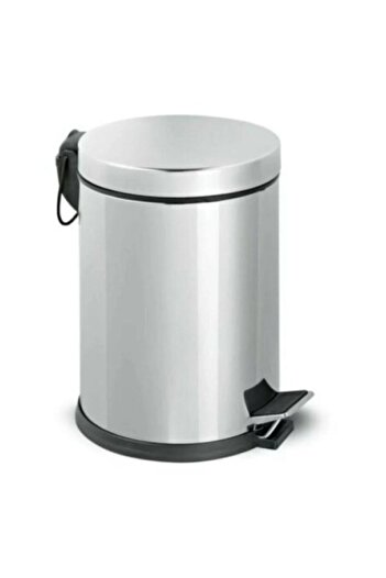 PANJI 3 Liter Stainless Steel Pedal Kitchen Garbage Can and Waste Bin
