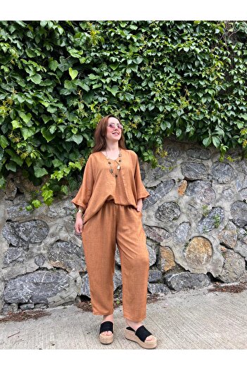 MJORA Linen Suit - Onion Shell Comfortable Fit