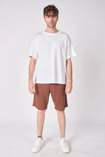 defys Men's Textured Oversize Bermuda